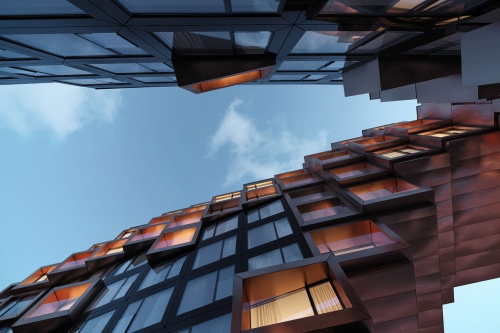 Image: The Fragment project goes beyond the boundaries of standard rental residential housing.