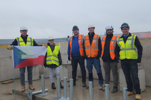 Le progrès d'installation des blocs de façade sur le projet Wood Wharf J1/J3 - 4