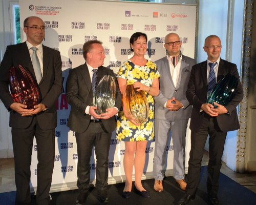 Image: French-Czech Chamber of Commerce awarded Sipral in the category Czech Design in France