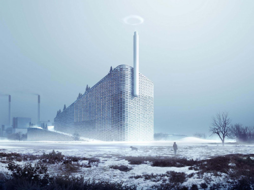 Image: Amager Bakke, a modern waste-to-energy plant by BIG Architects, awarded at European Steel Design Awards 2017