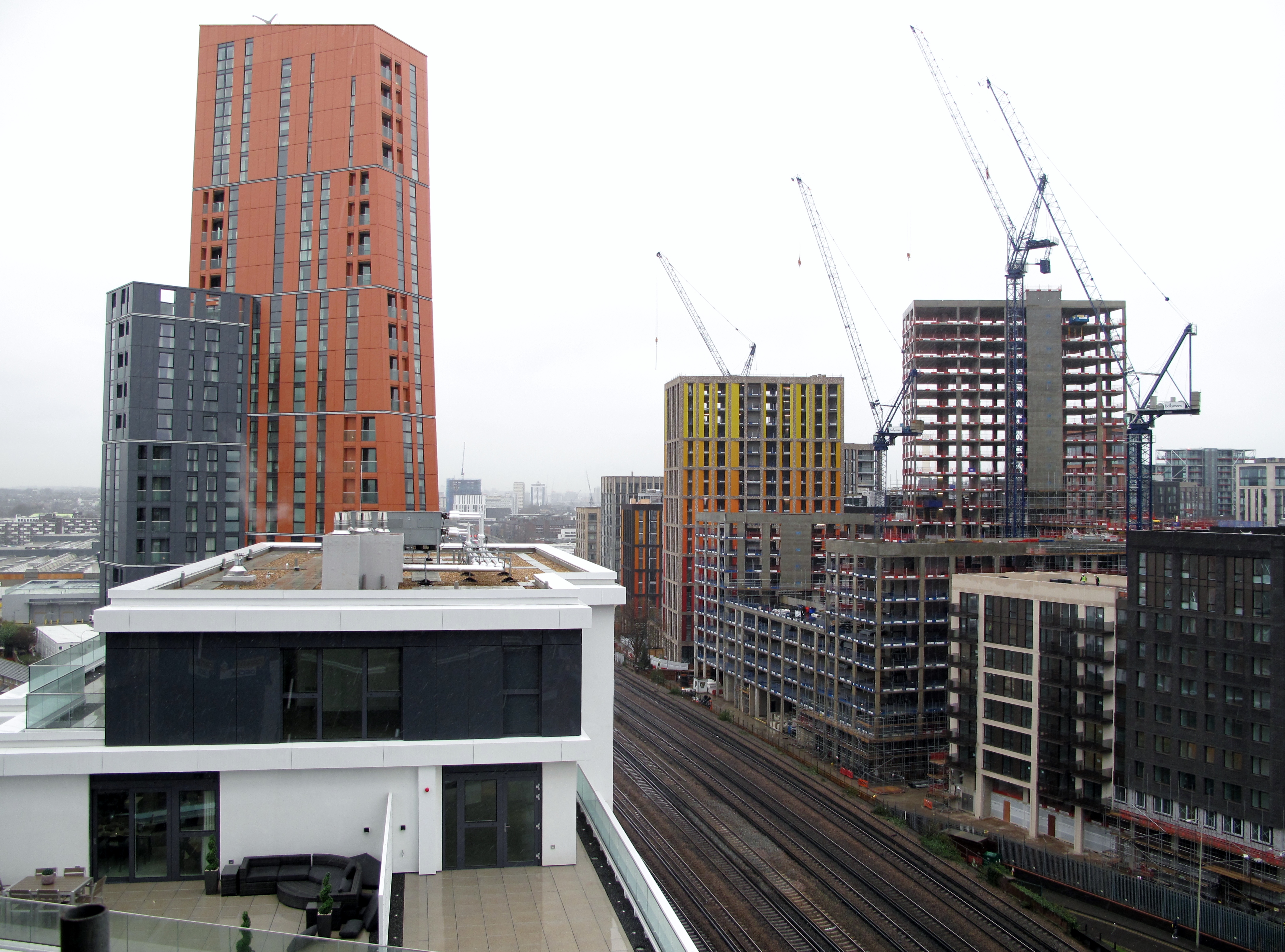 Le quartier londonien Nine Elms change son aspect grâce à Sipral